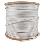 Picture of 1000ft Non-Terminated White CAT 6A PVC Bulk Cable