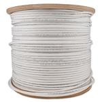 Picture of 1000ft Non-Terminated White CAT 6A PVC Bulk Cable