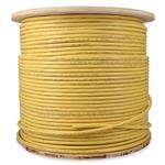 Picture of 1000ft Non-Terminated Yellow CAT 6A PVC Bulk Cable