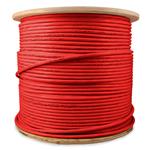 Picture of 1000ft Non-Terminated Red CAT 6A Shielded PVC Bulk Cable