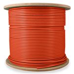 Picture of 1000ft Non-Terminated Orange CAT 6A Shielded Plenum-Rated Bulk Cable