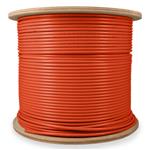 Picture of 1000ft Non-Terminated Orange CAT 6A Shielded Plenum-Rated Bulk Cable