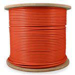 Picture of 1000ft Non-Terminated Orange CAT 6A Shielded Plenum-Rated Bulk Cable