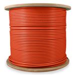 Picture of 1000ft Non-Terminated Orange CAT 6A Shielded Plenum-Rated Bulk Cable