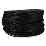 Picture of 1000ft Non-Terminated Black CAT 6 Plenum-Rated Bulk Cable TAA