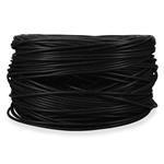 Picture of 1000ft Non-Terminated Black CAT 6 Plenum-Rated Bulk Cable TAA
