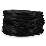 Picture of 1000ft Non-Terminated Black CAT 6 Plenum-Rated Bulk Cable TAA