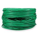 Picture of 1000ft Non-Terminated Green CAT 6 Plenum-Rated Bulk Cable TAA