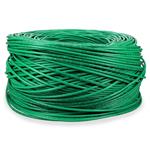Picture of 1000ft Non-Terminated Green CAT 6 Plenum-Rated Bulk Cable TAA
