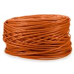 Picture of 1000ft Non-Terminated Orange CAT 6 Plenum-Rated Bulk Cable TAA