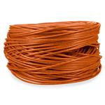 Picture of 1000ft Non-Terminated Orange CAT 6 Plenum-Rated Bulk Cable TAA
