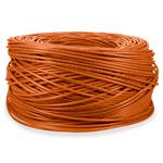 Picture of 1000ft Non-Terminated Orange CAT 6 Plenum-Rated Bulk Cable TAA