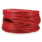 Picture of 1000ft Non-Terminated Red CAT 6 Plenum-Rated Bulk Cable TAA