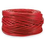 Picture of 1000ft Non-Terminated Red CAT 6 Plenum-Rated Bulk Cable TAA