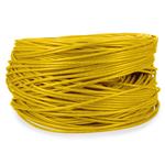 Picture of 1000ft Non-Terminated Yellow CAT 6 Plenum-Rated Bulk Cable TAA