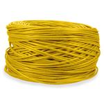 Picture of 1000ft Non-Terminated Yellow CAT 6 Plenum-Rated Bulk Cable TAA