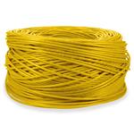 Picture of 1000ft Non-Terminated Yellow CAT 6 Plenum-Rated Bulk Cable TAA