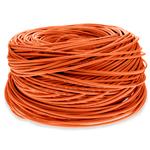 Picture of 1000ft Non-Terminated Orange CAT 6 Shielded PVC Bulk Cable