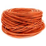 Picture of 1000ft Non-Terminated Orange CAT 6 Shielded PVC Bulk Cable