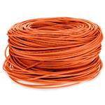 Picture of 1000ft Non-Terminated Orange CAT 6 Shielded PVC Bulk Cable