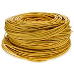Picture of 1000ft Non-Terminated Yellow CAT 6 Shielded PVC Bulk Cable