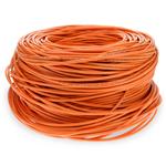 Picture of 1000ft Non-Terminated Orange CAT 6 Shielded Plenum-Rated Bulk Cable