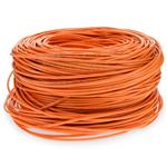 Picture of 1000ft Non-Terminated Orange CAT 6 Shielded Plenum-Rated Bulk Cable