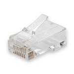 Picture of 100-Pack of Clear, CAT6 RJ-45 Connectors