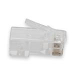 Picture of 100-Pack of Clear, CAT6 RJ-45 Connectors