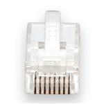 Picture of 100-Pack of Clear, CAT6 RJ-45 Connectors