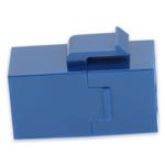 Picture of Cat6 RJ-45 (Female) to RJ-45 (Female) Blue Inline Coupler