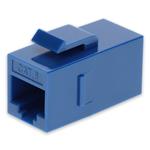 Picture of Cat6 RJ-45 (Female) to RJ-45 (Female) Blue Inline Coupler