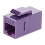 Picture of Cat6 RJ-45 (Female) to RJ-45 (Female) Purple Inline Coupler