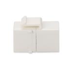 Picture of Cat6 RJ-45 (Female) to RJ-45 (Female) White Inline Coupler