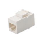 Picture of Cat6 RJ-45 (Female) to RJ-45 (Female) White Inline Coupler