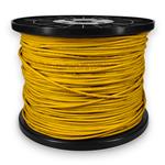 Picture of 1000ft Non-Terminated Yellow CAT 6 Slim PVC Bulk Cable