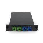 Picture of 1W LGX Coexistence Element w/GPON, XGSPON, and 1625nm OTDR. GPON and XGSPON w/SC, OTDR w/ASC, COM w/ASC