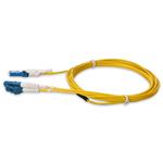 Picture of 10m CS to LC Yellow OS2 Duplex OFNR (Riser-Rated) SMF Fiber Patch Cable