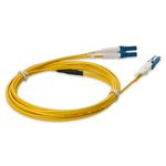 Picture of 10m CS to LC Yellow OS2 Duplex OFNR (Riser-Rated) SMF Fiber Patch Cable
