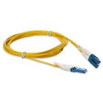 Picture of 10m CS to LC Yellow OS2 Duplex OFNR (Riser-Rated) SMF Fiber Patch Cable