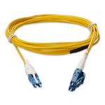 Picture of 10m CS to LC Yellow OS2 Duplex OFNR (Riser-Rated) SMF Fiber Patch Cable