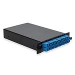 Picture of 8 Channel 1W LGX CWDM MUX and DEMUX (Duplex), 1471nm-1611nm, with Express Port, Monitor Port, and Duplex UPC/LC Connectors