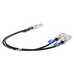 Picture of MSA to Arista Networks® Compatible TAA 100GBase-CU DSFP to 2xSFP56 Direct Attach Cable (Passive Twinax, 2m)