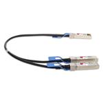 Picture of Arista Networks® to MSA Compatible TAA 100GBase-CU DSFP to 2xSFP56 Direct Attach Cable (Passive Twinax, 2m)