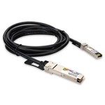 Picture of MSA to Mellanox® Compatible TAA 100GBase-CU DSFP to QSFP56 Direct Attach Cable (Passive Twinax, 2.5m) 27AWG