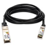 Picture of MSA to Mellanox® Compatible TAA 100GBase-CU DSFP to QSFP56 Direct Attach Cable (Passive Twinax, 2.5m) 27AWG
