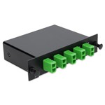 Picture of LGX WDM 4+3CH 100GHz DWDM Mux with C56-C59 cassette for LGX enclosure