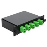 Picture of LGX WDM 4+3CH 100GHz DWDM Mux with C60-C63 cassette for LGX enclosure