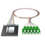 Picture of 8+2 Channel OSP DWDM Mux/Demux C48-C55 with Upgrade and Express Ports, SC/APC Connectors on 24in Single-Mode Pigtails