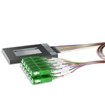 Picture of 8+2 Channel OSP DWDM Mux/Demux C56-C63 with Upgrade and Express Ports, SC/APC Connectors on 24in Single-Mode Pigtails